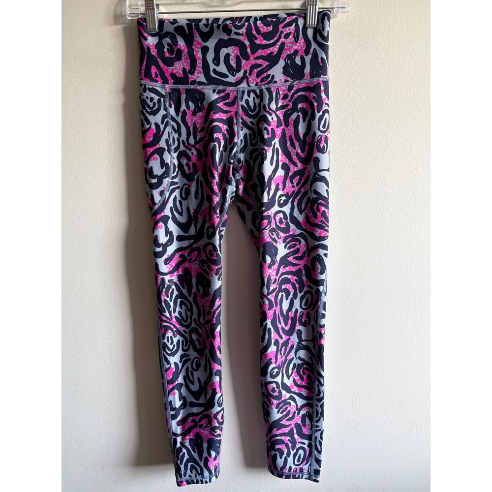 Under Armour HeatGear Compression Floral Leggings Size Small